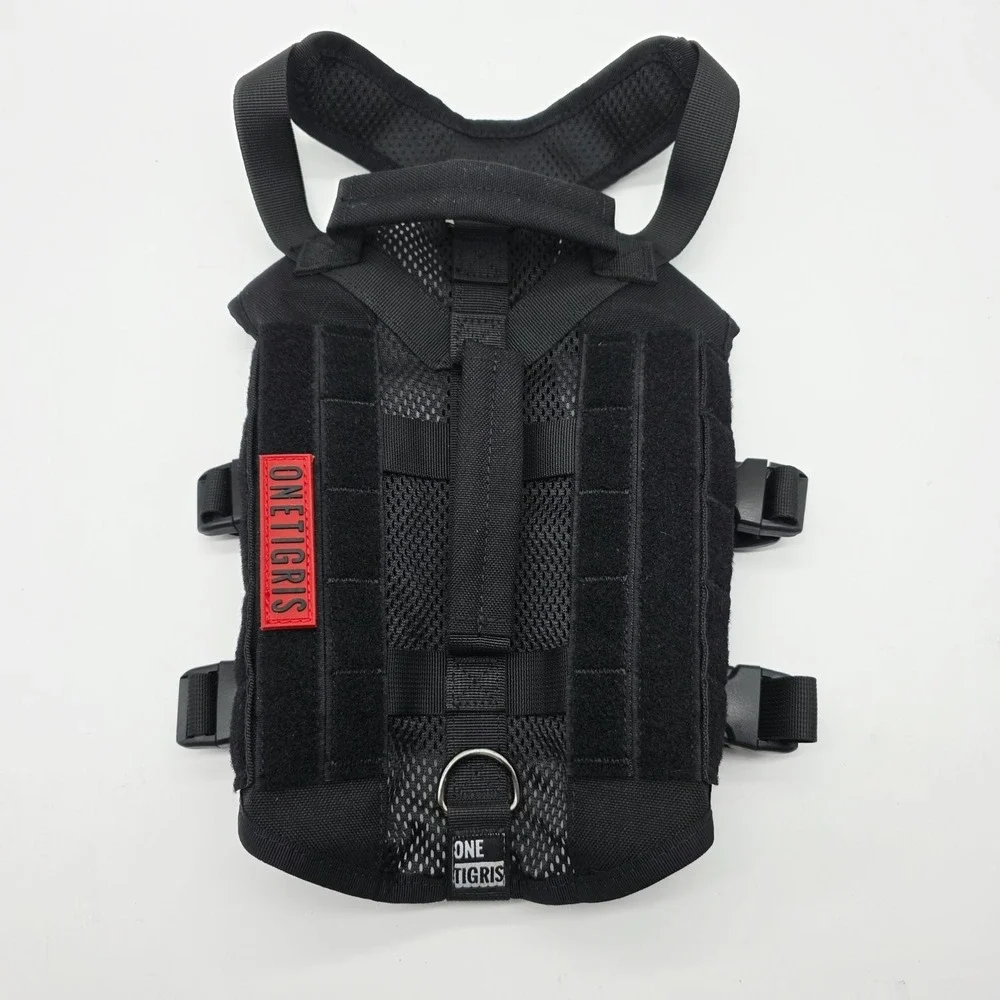 OneTigris Small Dog Harness No Pull Mesh Breathable Tactical Vest with Handles